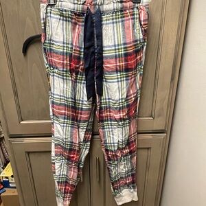 Plaid women’s PJs with Drawstring